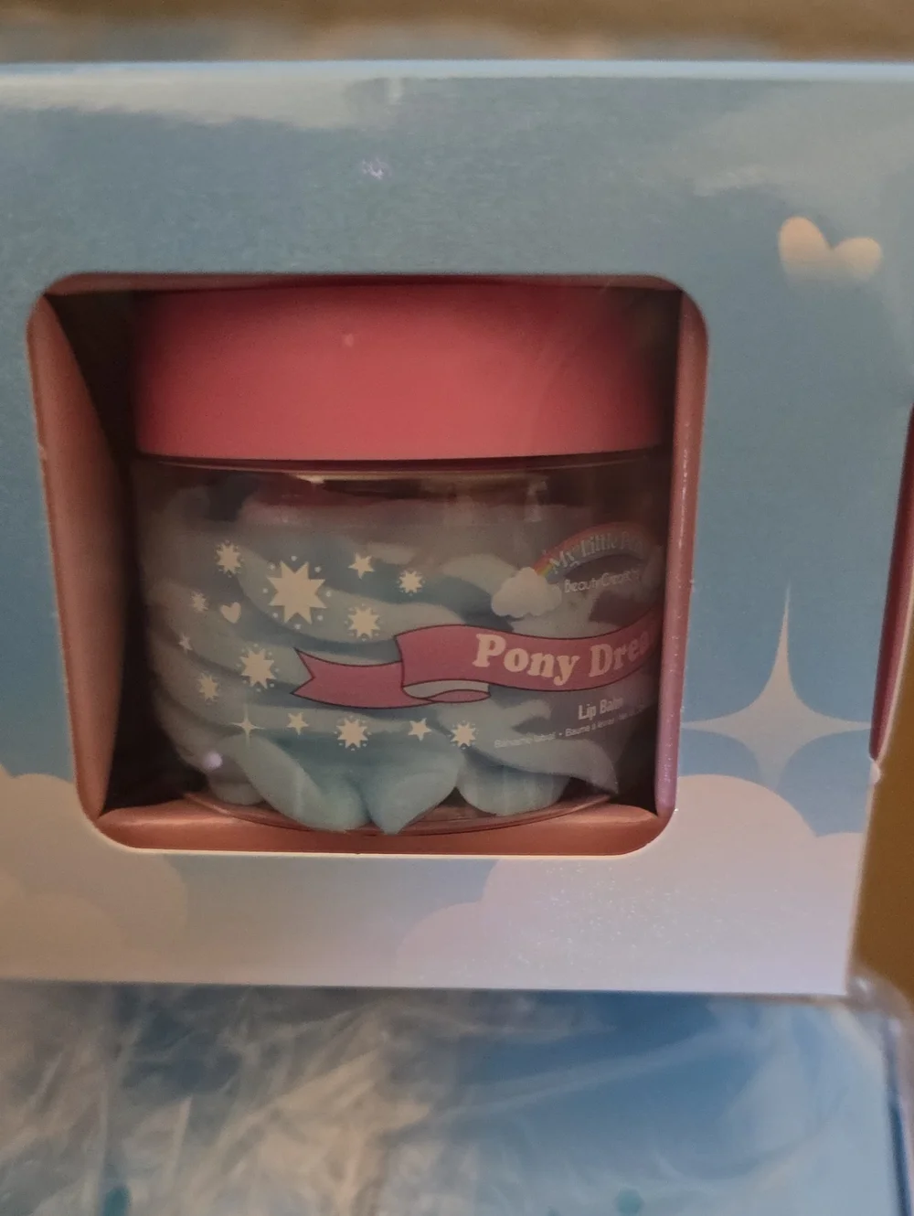 My Little Pony Lip Balm Jar - Pink & Light Blue
